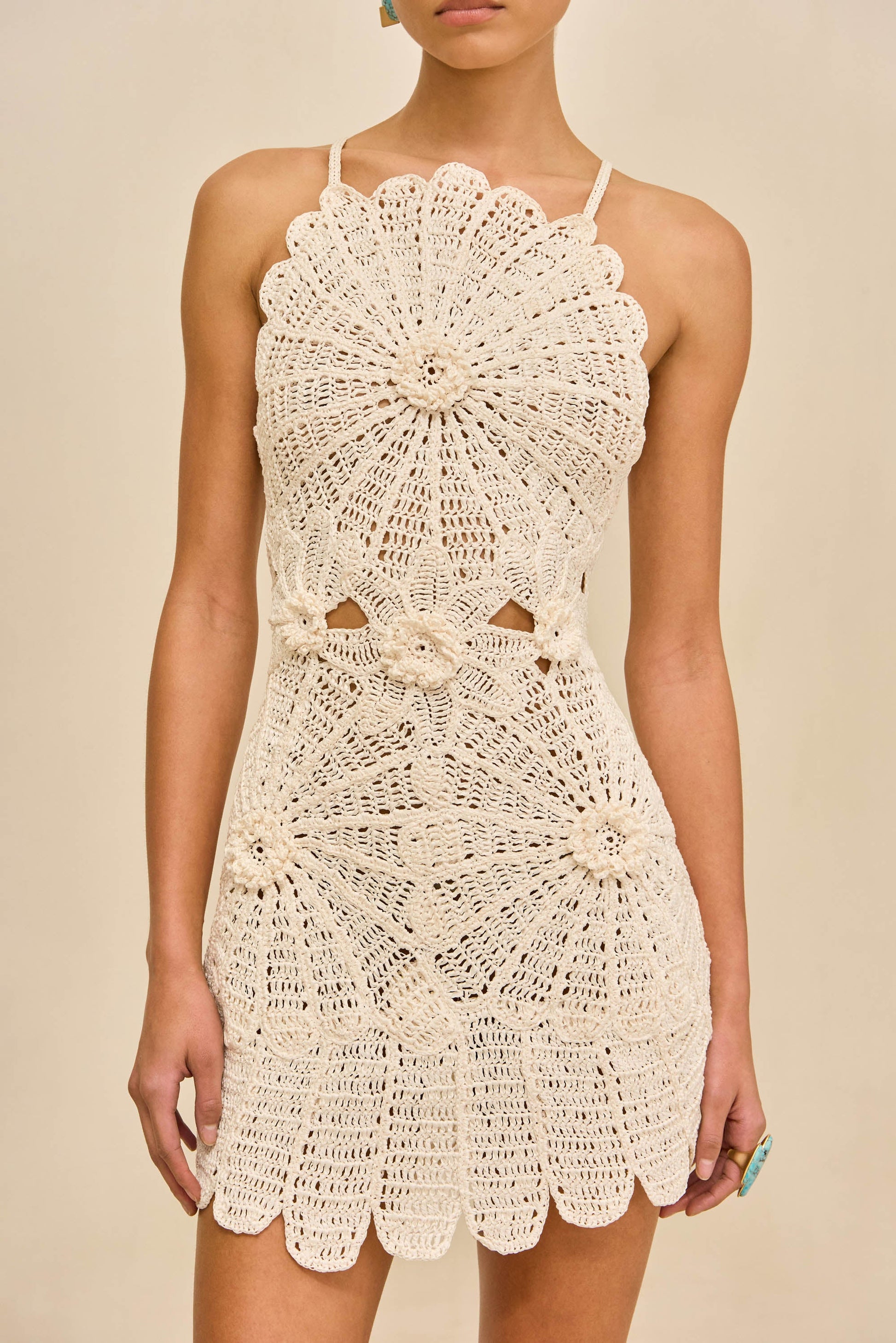SAMELIA CROCHET DRESS Cult Gaia