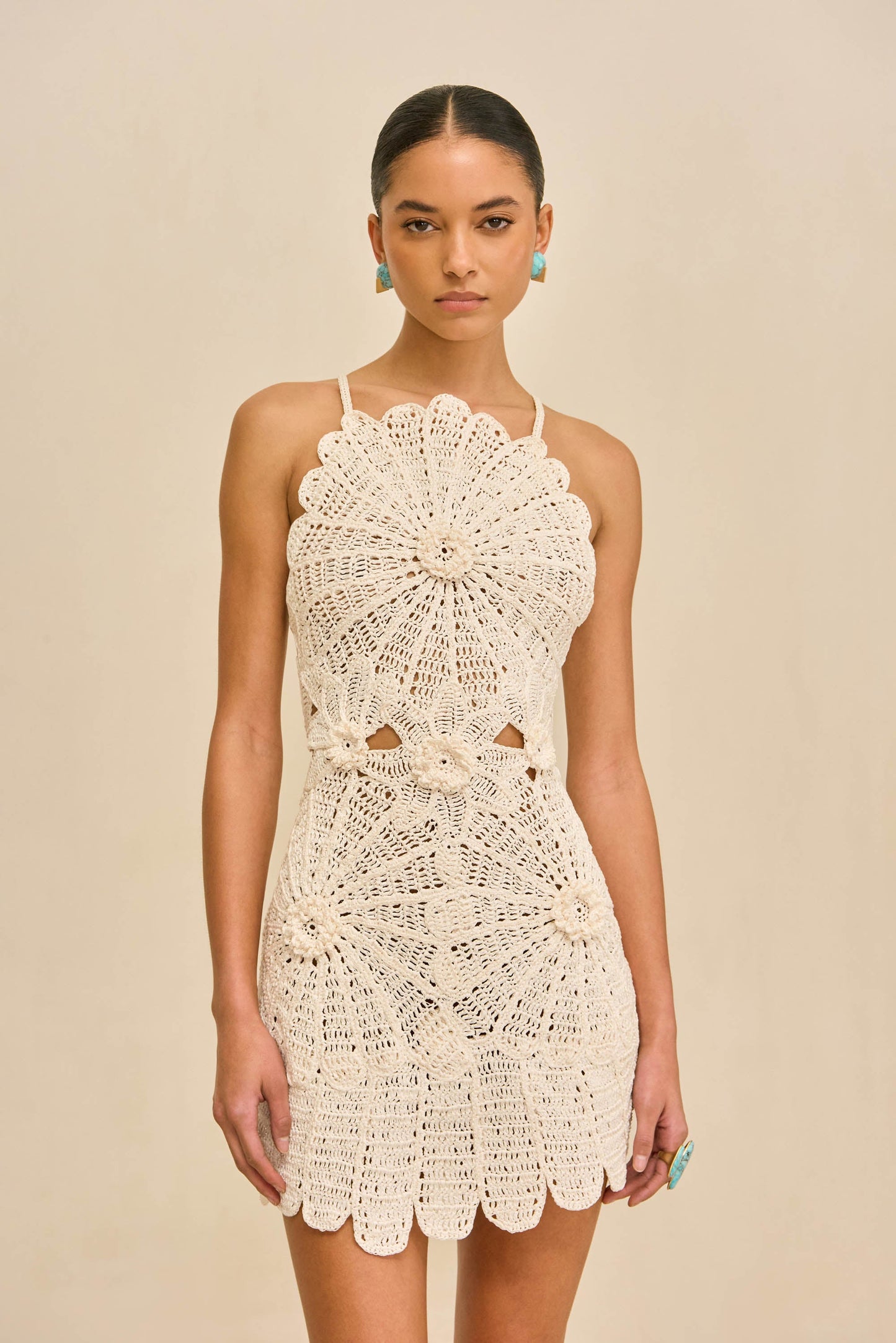 SAMELIA CROCHET DRESS Cult Gaia