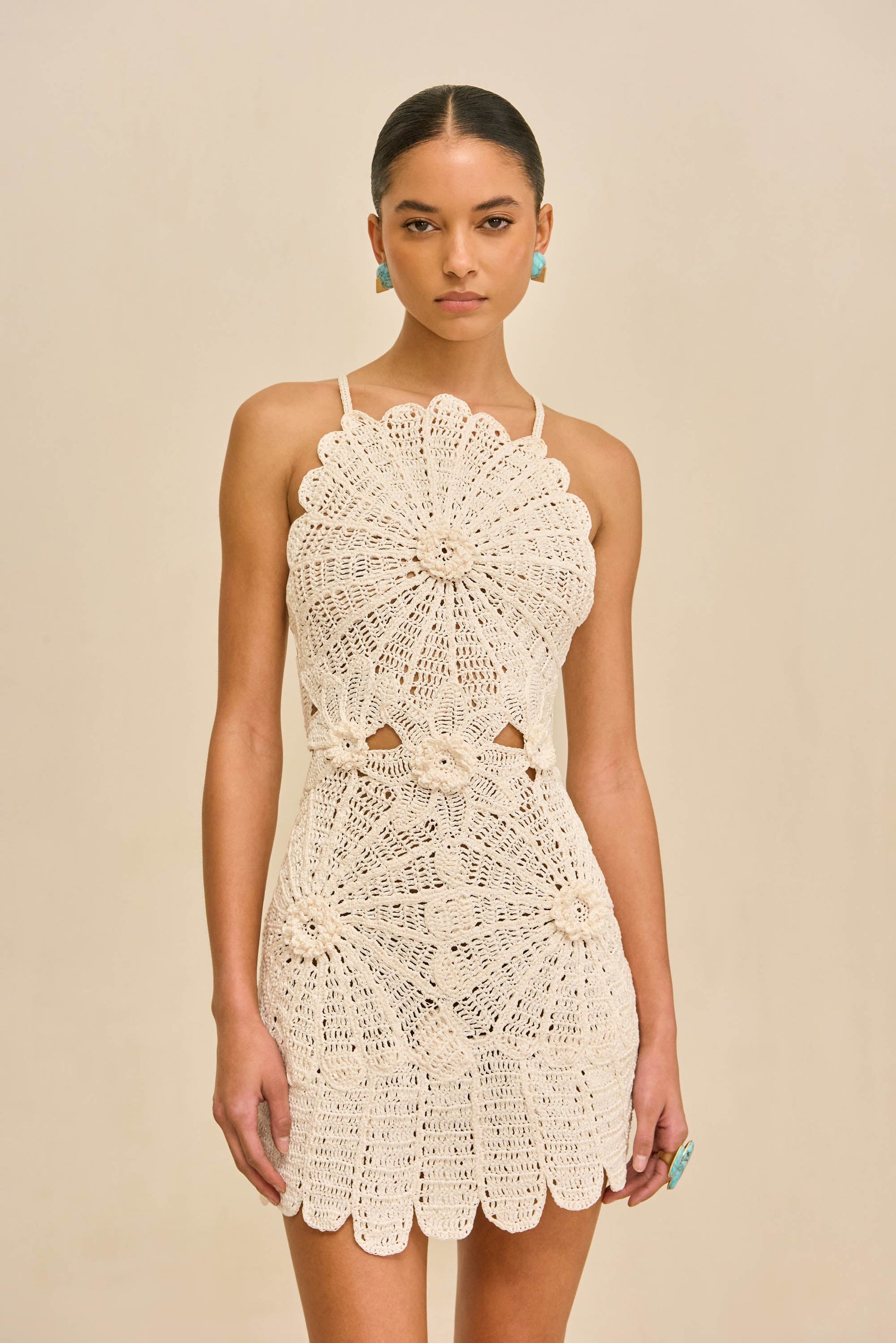 SAMELIA CROCHET DRESS Cult Gaia