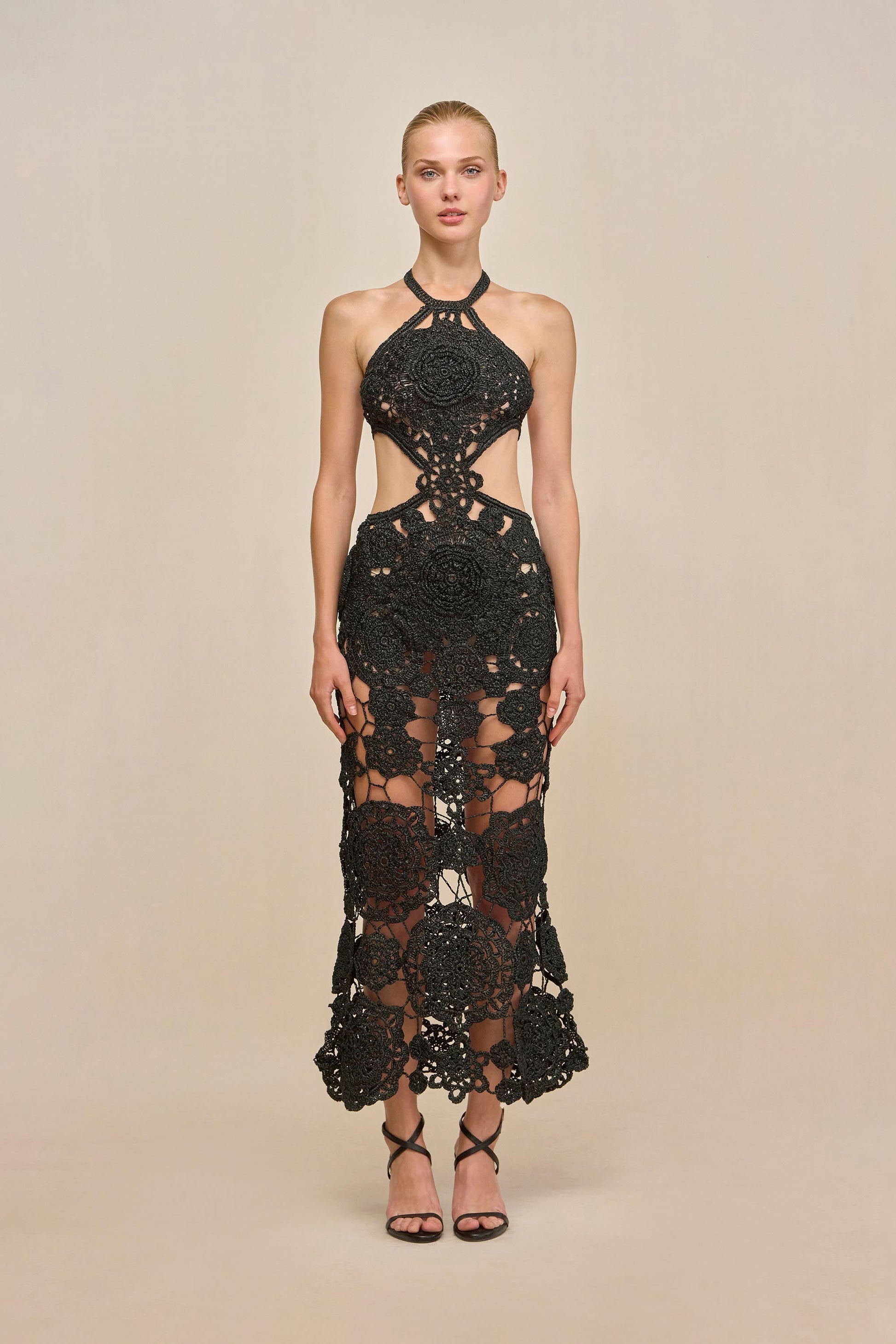 ACCALIA CROCHET GOWN Cult Gaia
