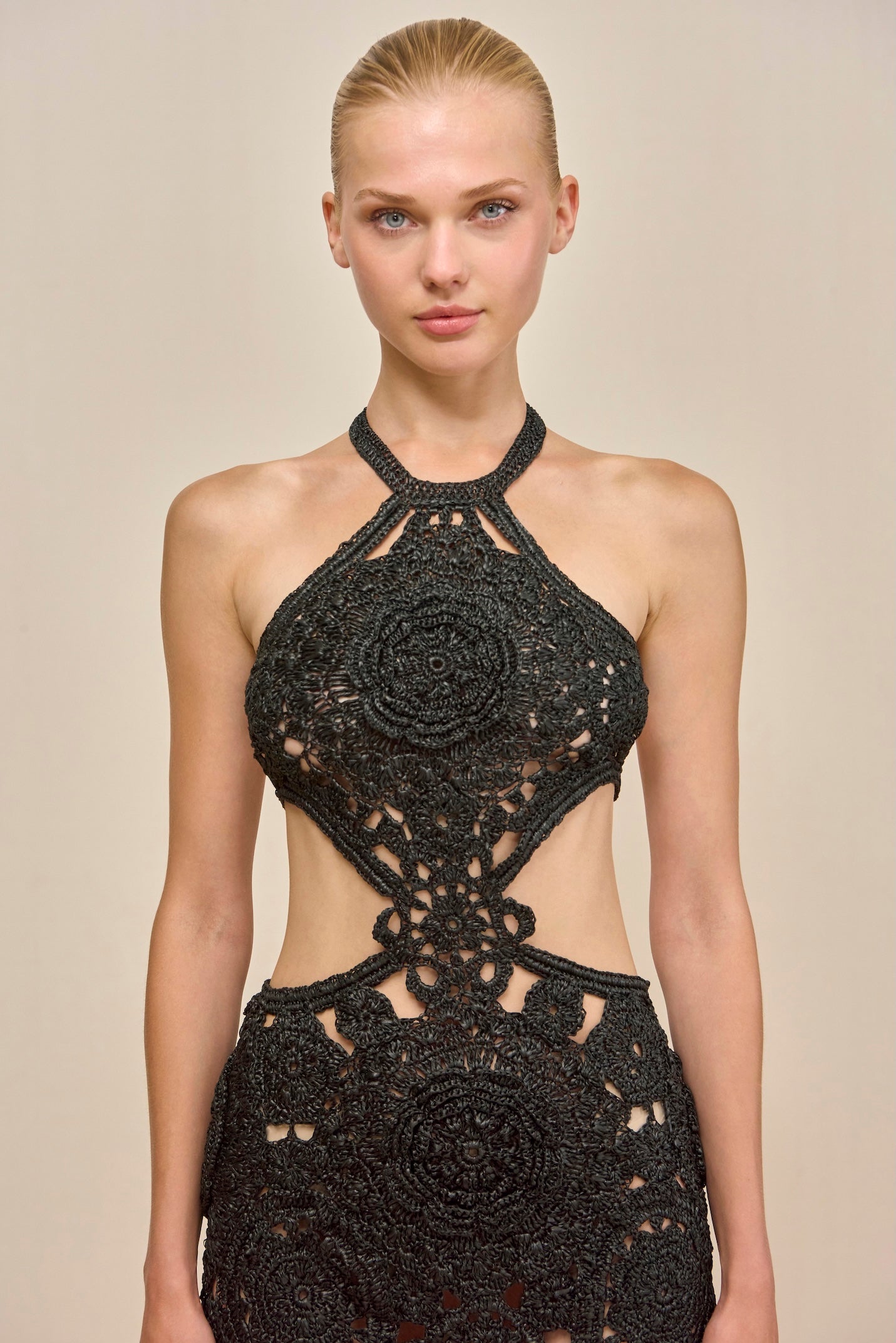 ACCALIA CROCHET GOWN Cult Gaia