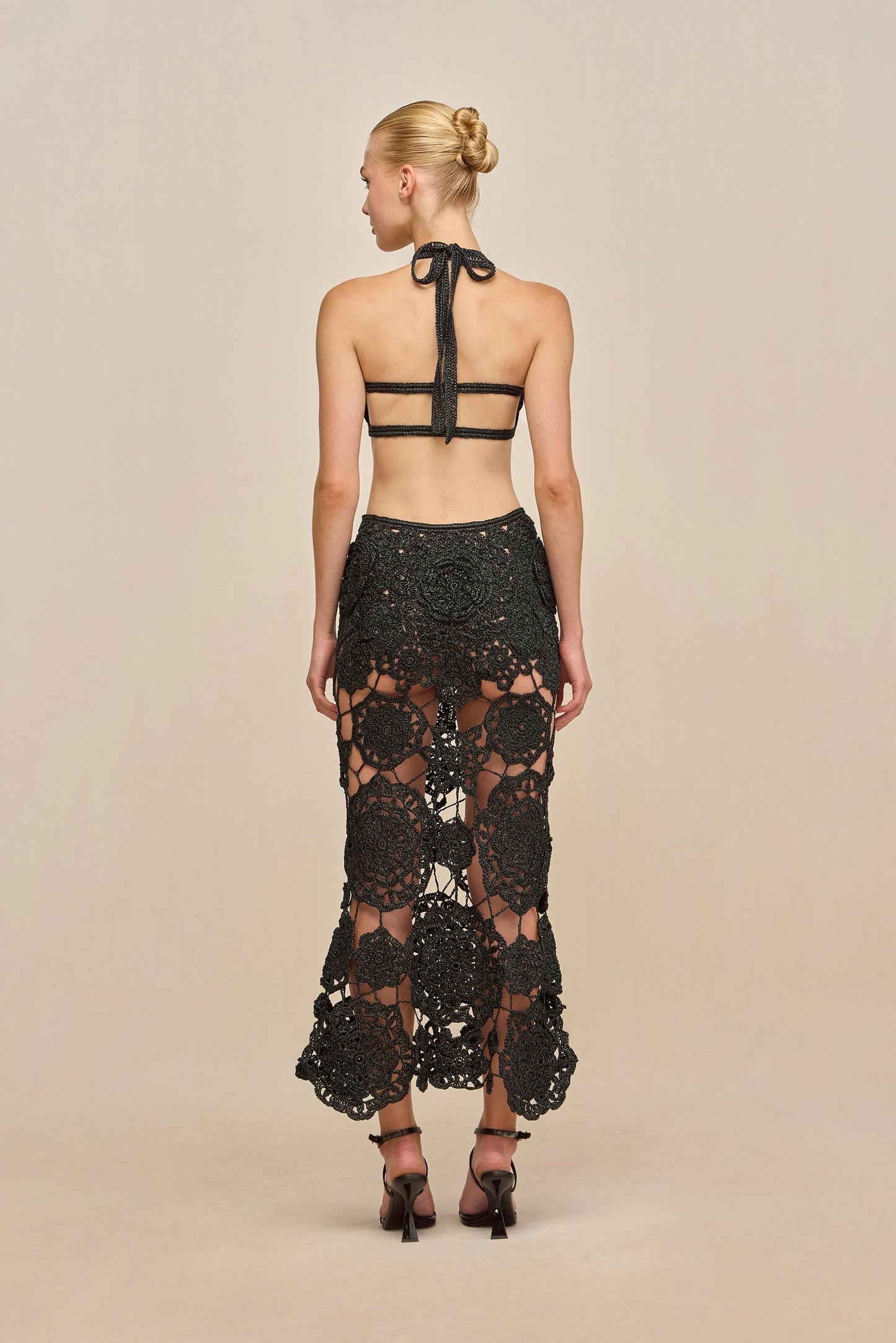ACCALIA CROCHET GOWN Cult Gaia