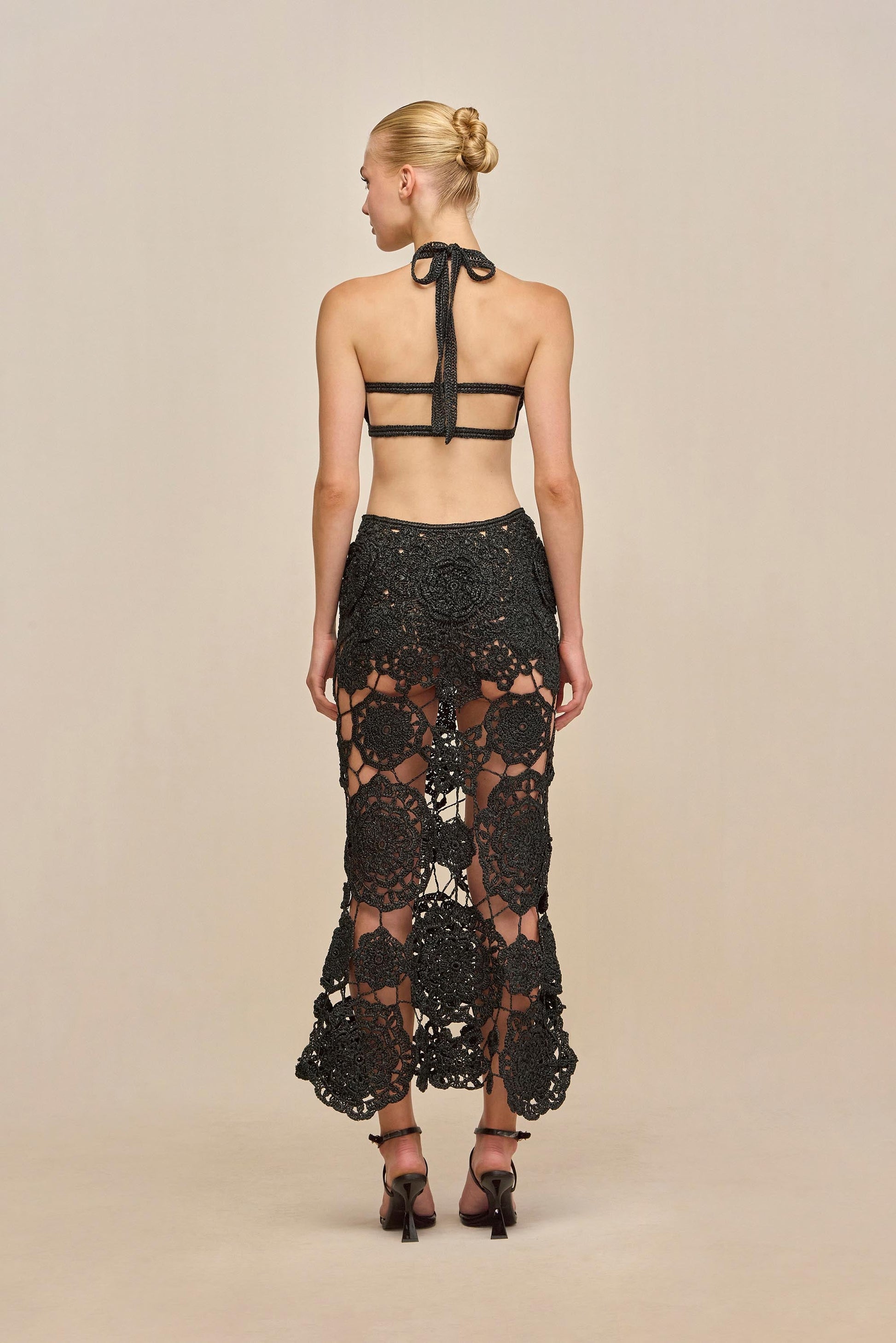 ACCALIA CROCHET GOWN Cult Gaia