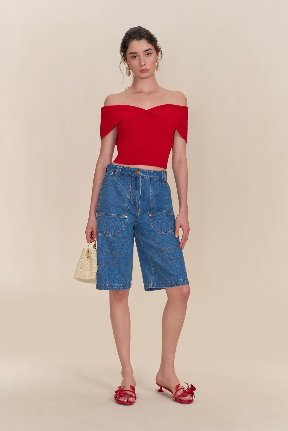 PRESCOTT KNIT TOP Cult Gaia