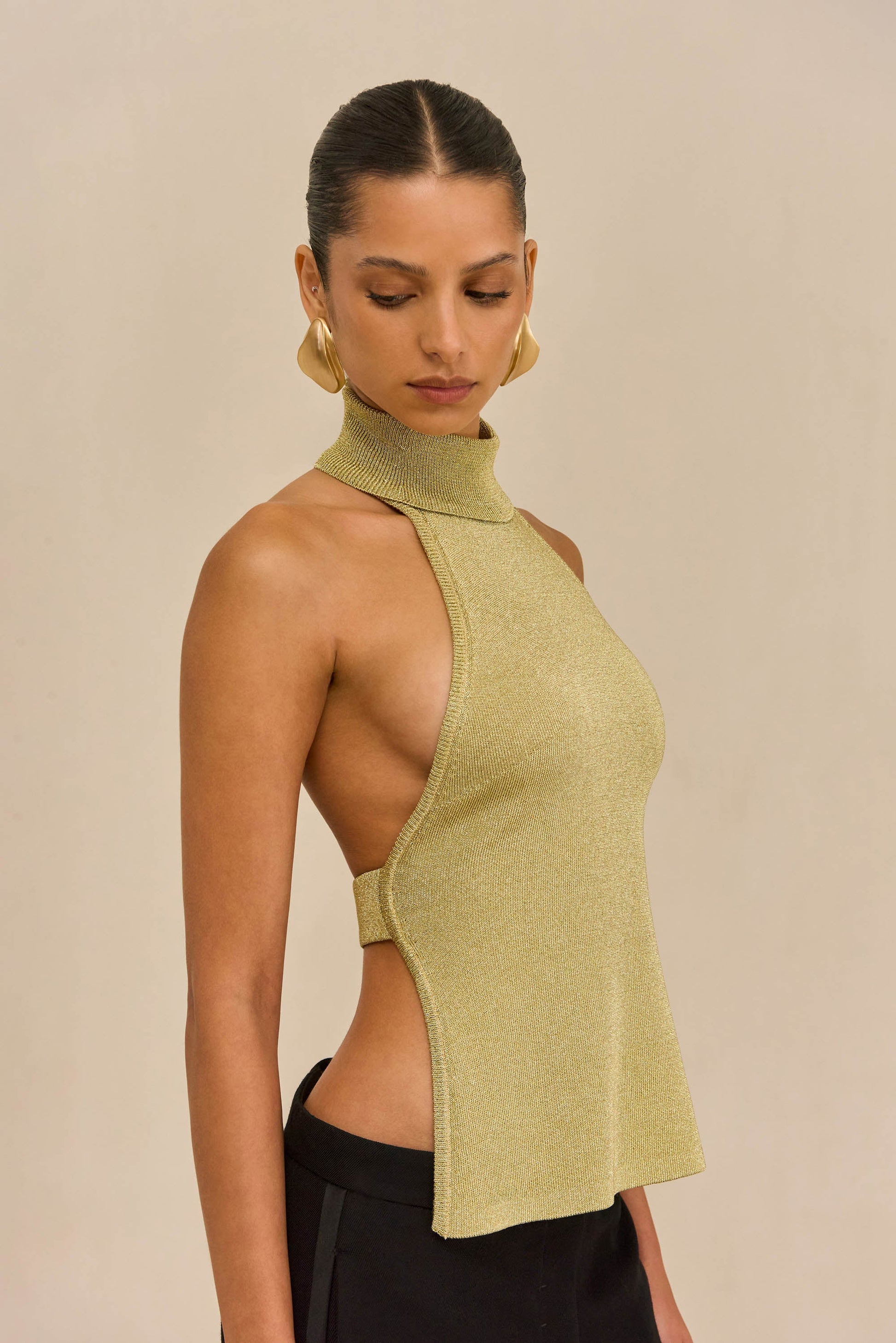 WAKE KNIT TOP Cult Gaia