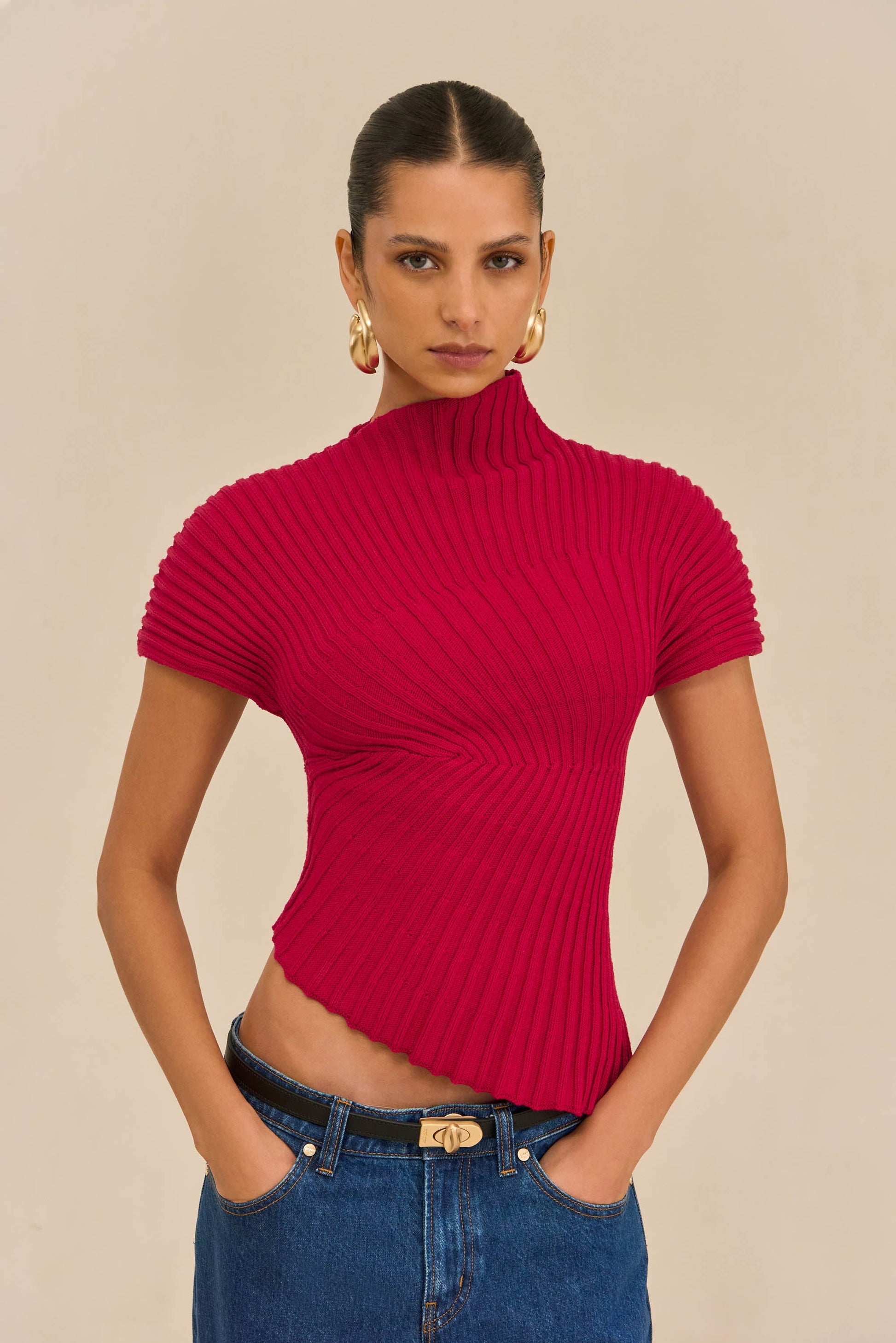 ANNEMIE KNIT TOP Cult Gaia