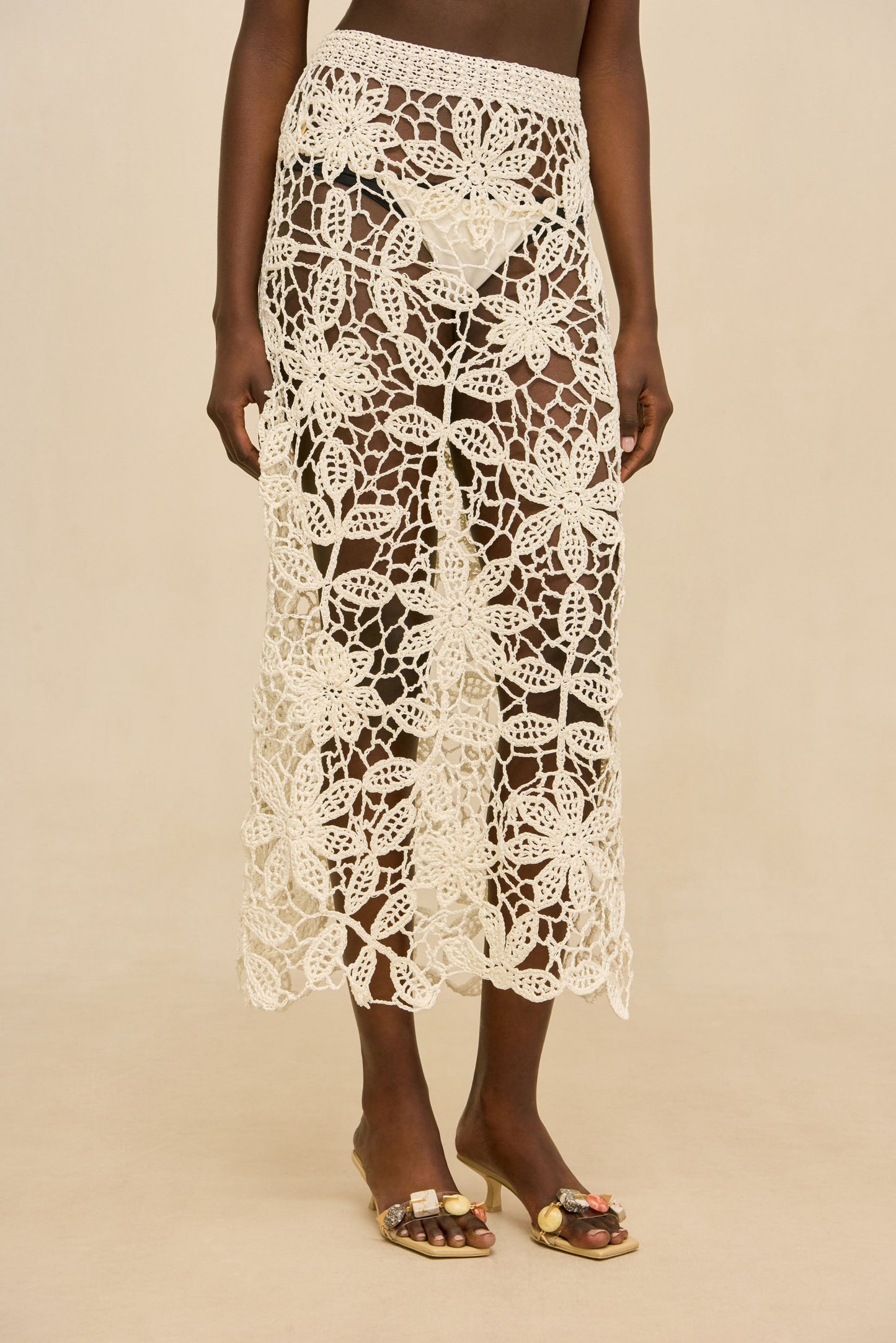 AMINA CROCHET SKIRT Cult Gaia
