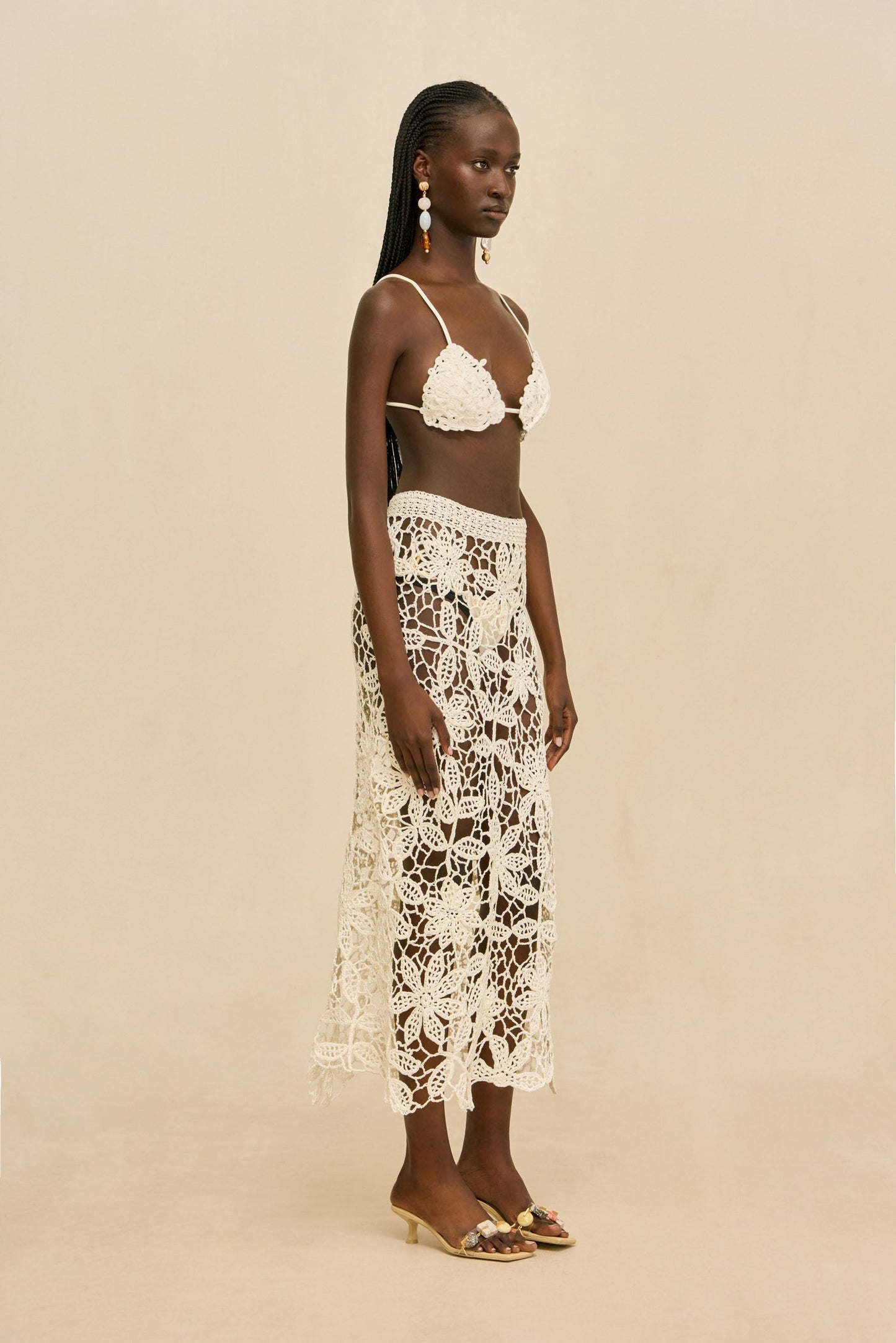 AMINA CROCHET SKIRT Cult Gaia