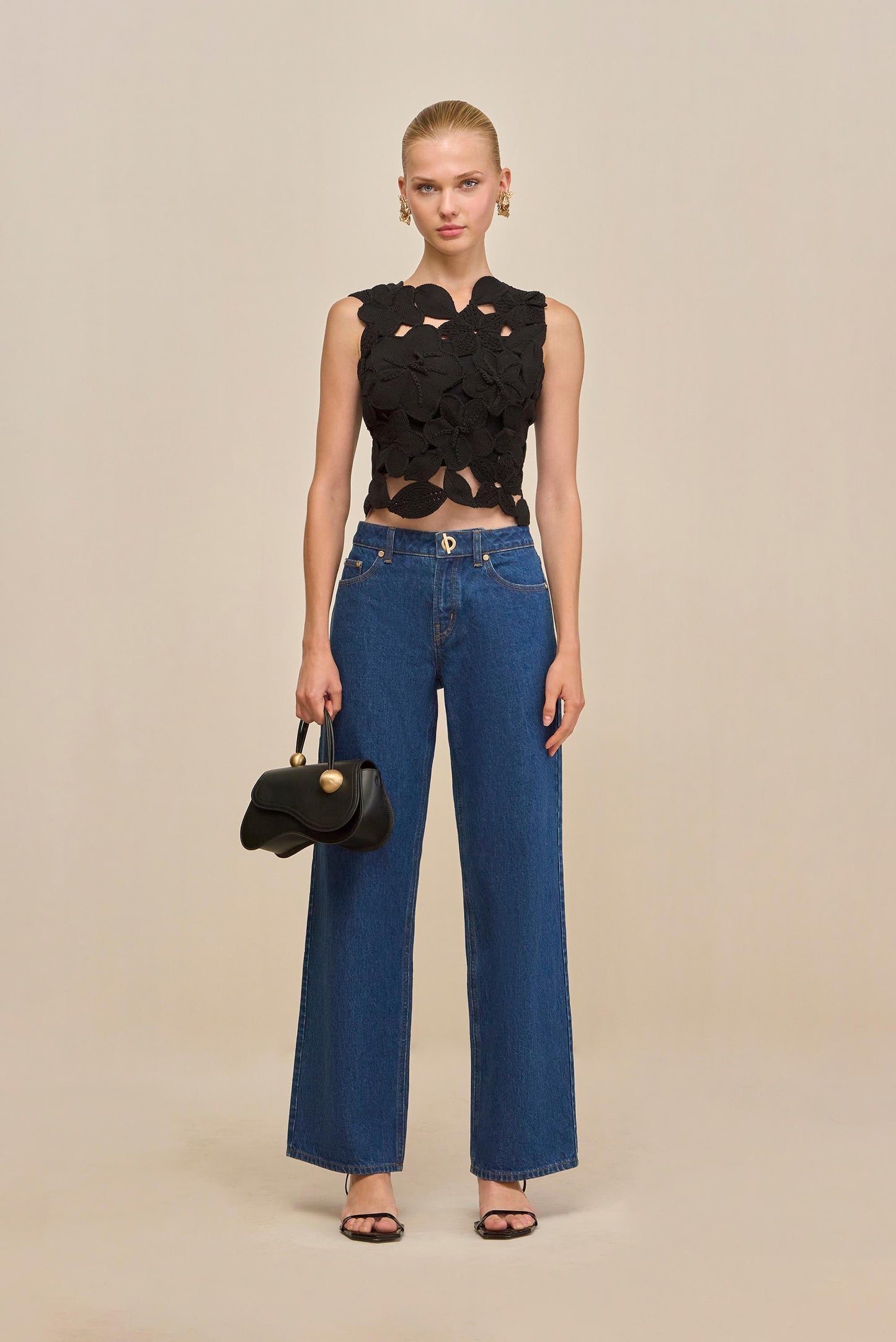 HARRINGTON CROCHET TOP Cult Gaia