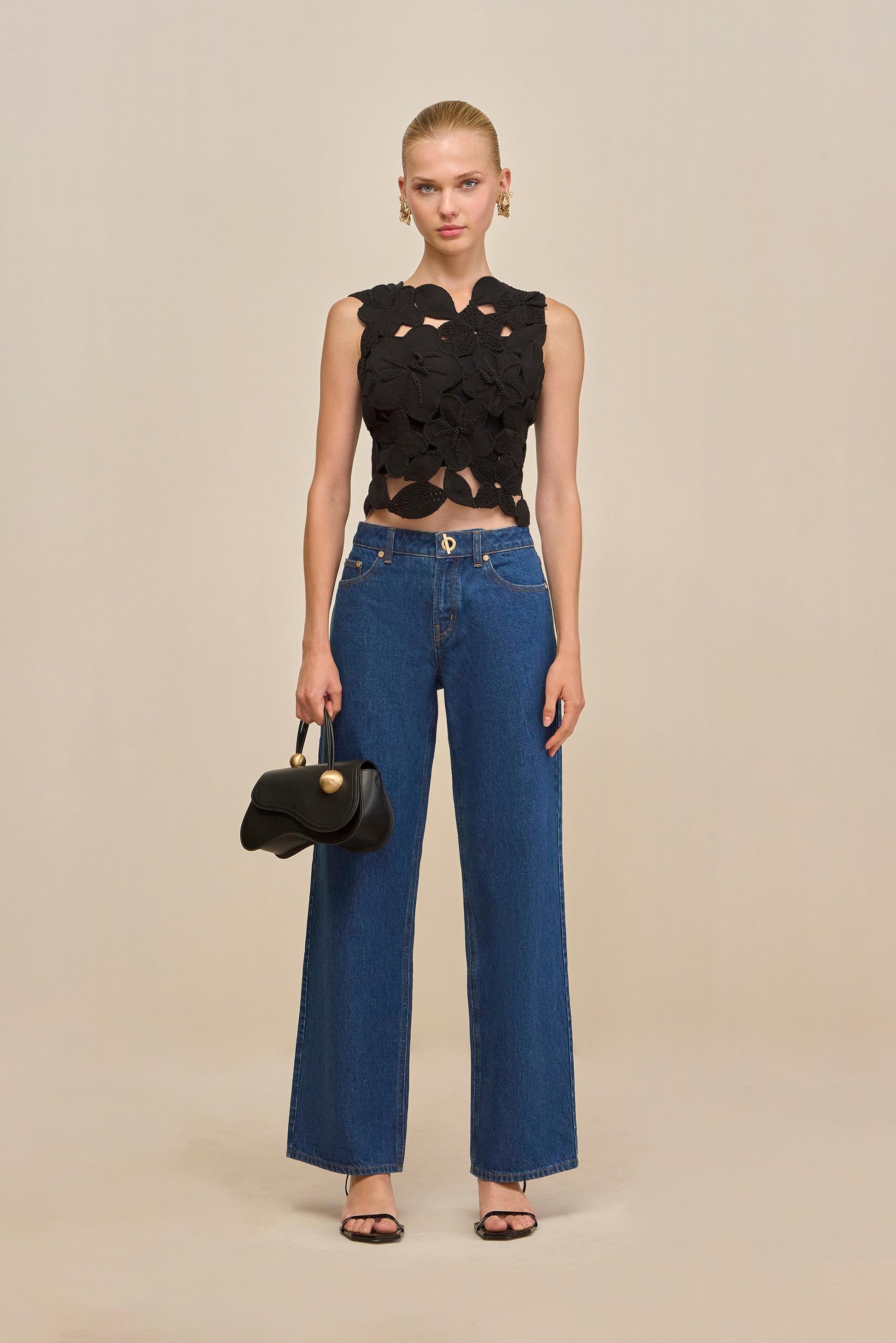 HARRINGTON CROCHET TOP Cult Gaia