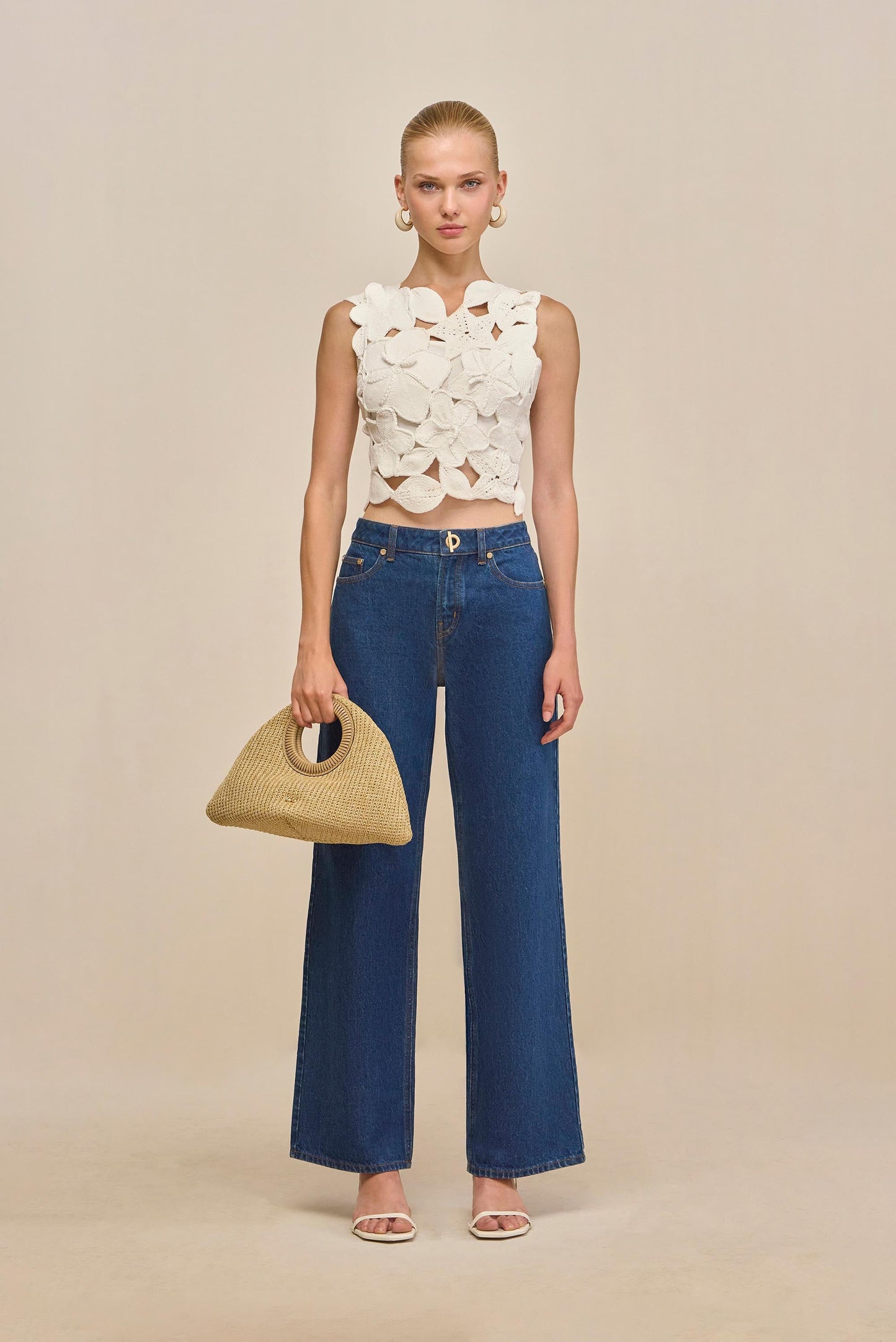 HARRINGTON CROCHET TOP Cult Gaia