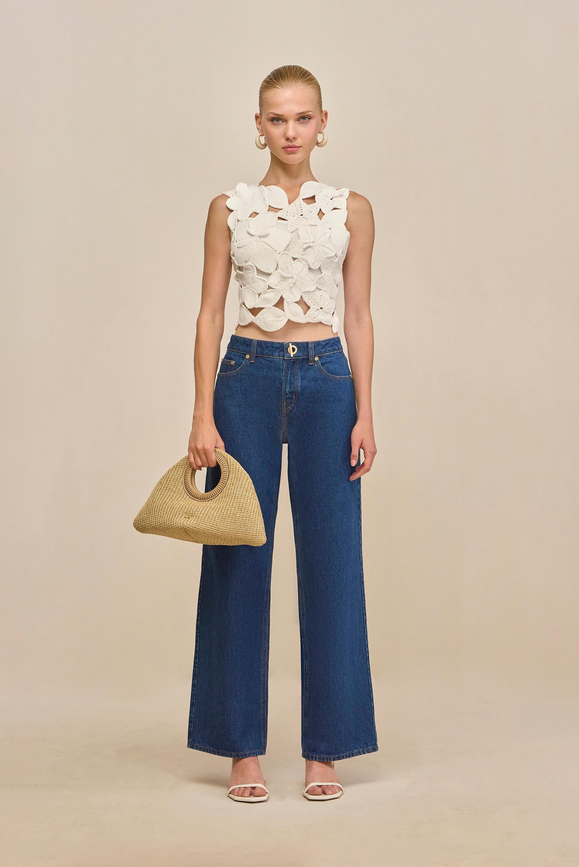 HARRINGTON CROCHET TOP Cult Gaia