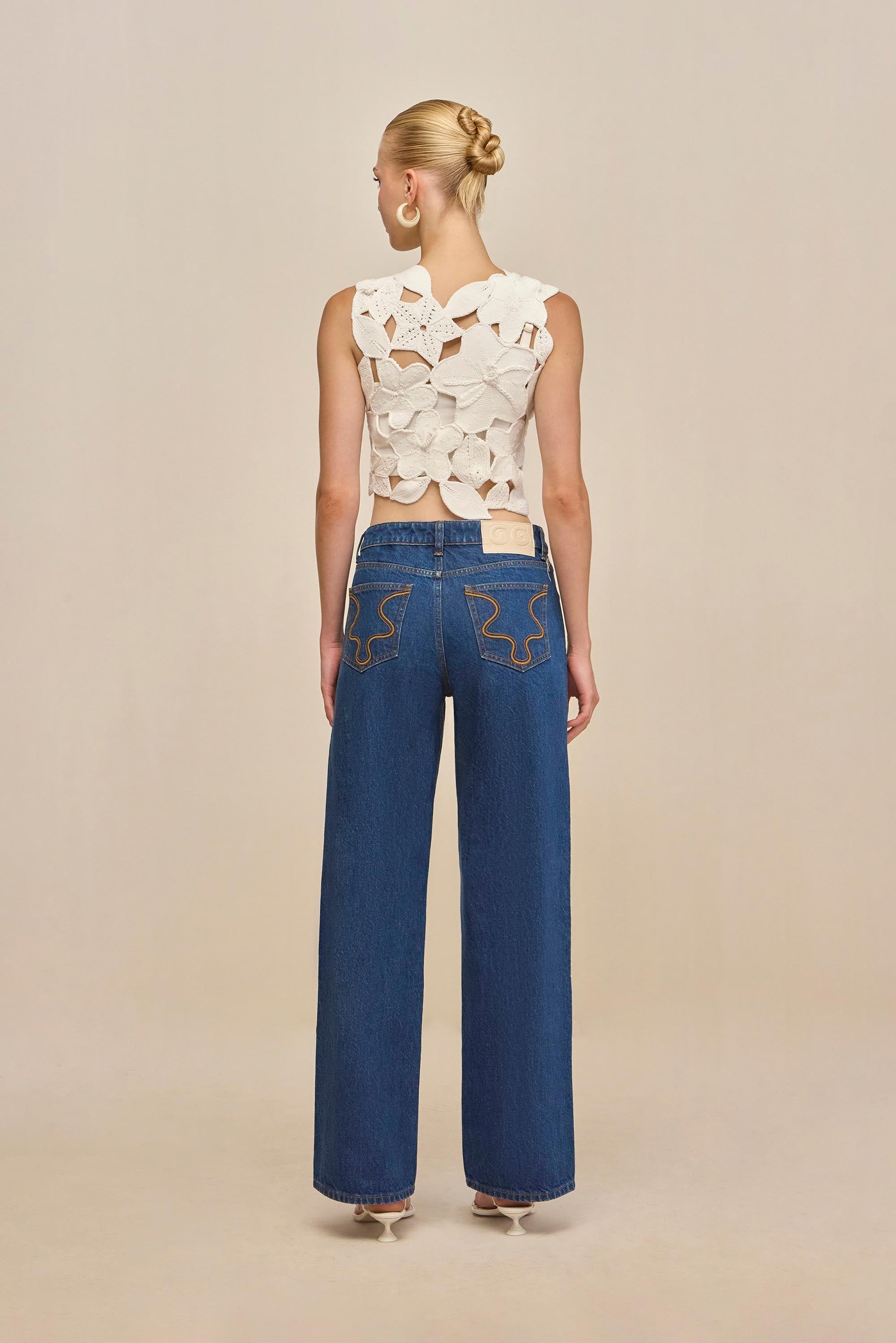 HARRINGTON CROCHET TOP Cult Gaia