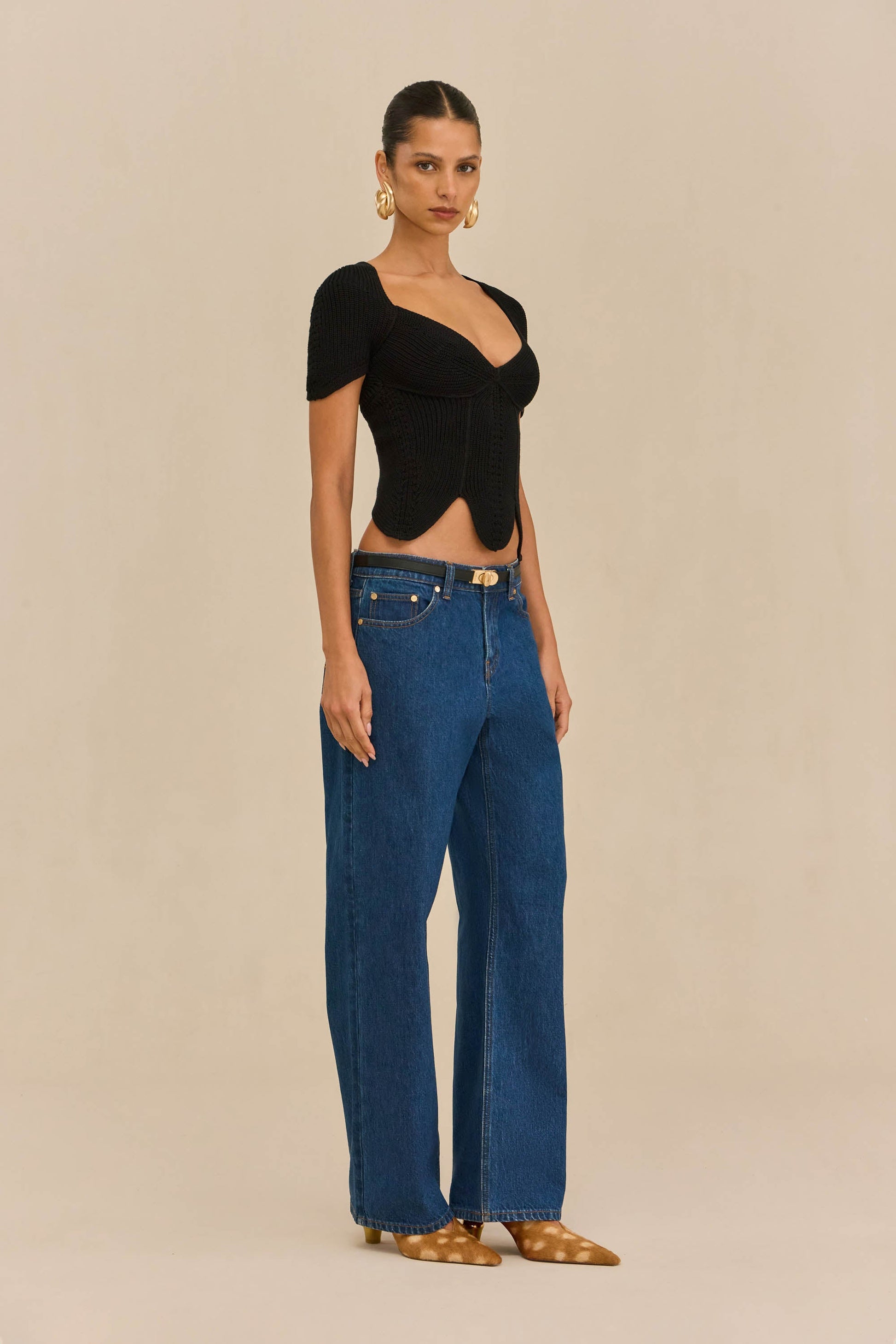 ELIZA KNIT TOP Cult Gaia