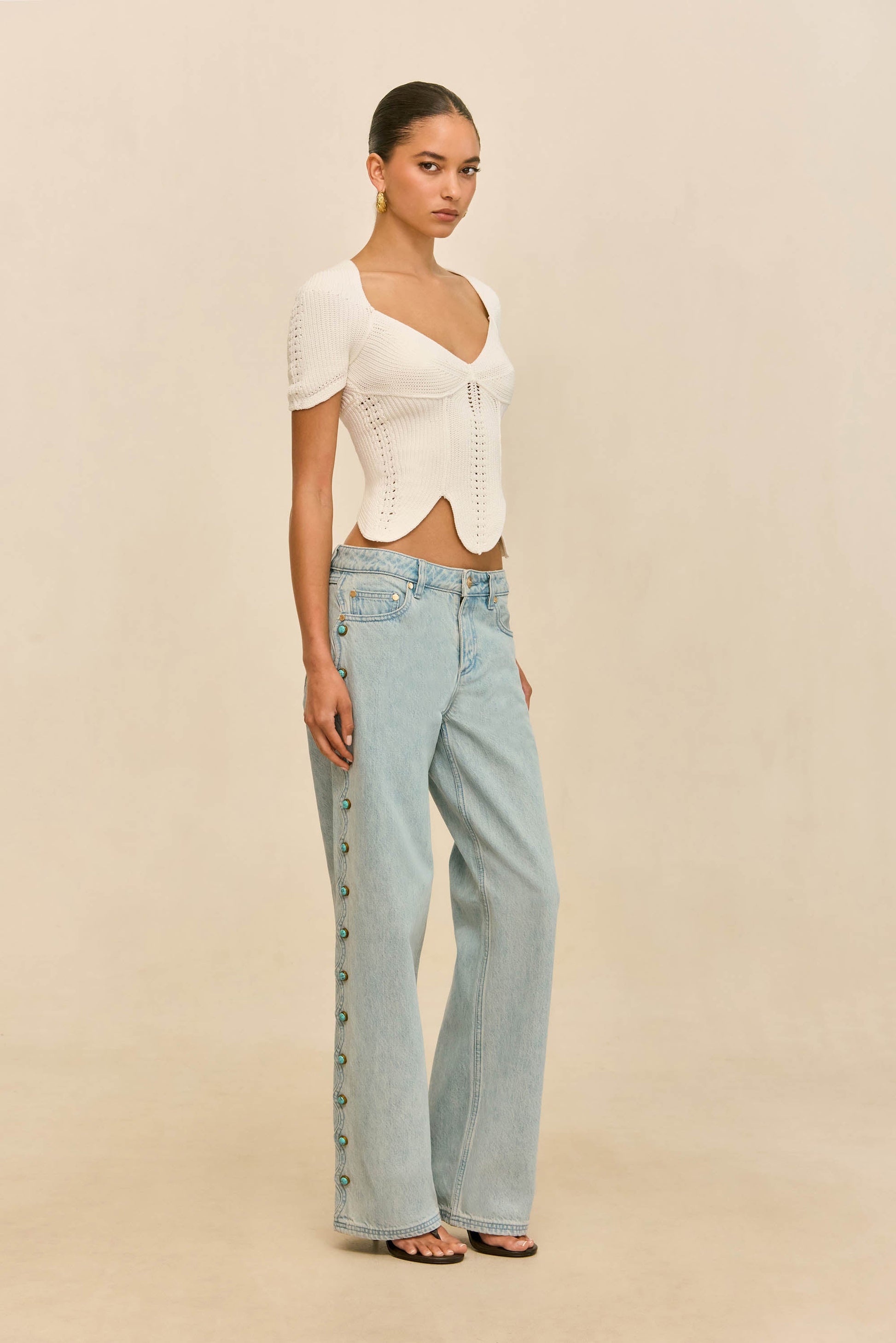 ELIZA KNIT TOP Cult Gaia