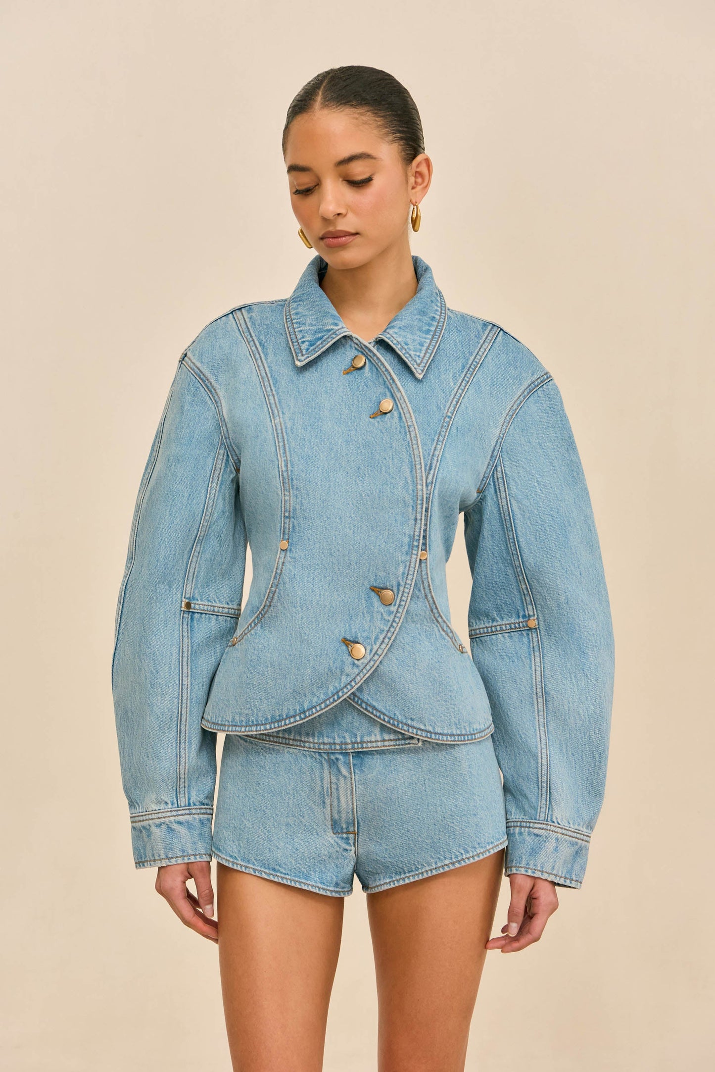 PACHA DENIM JACKET Cult Gaia