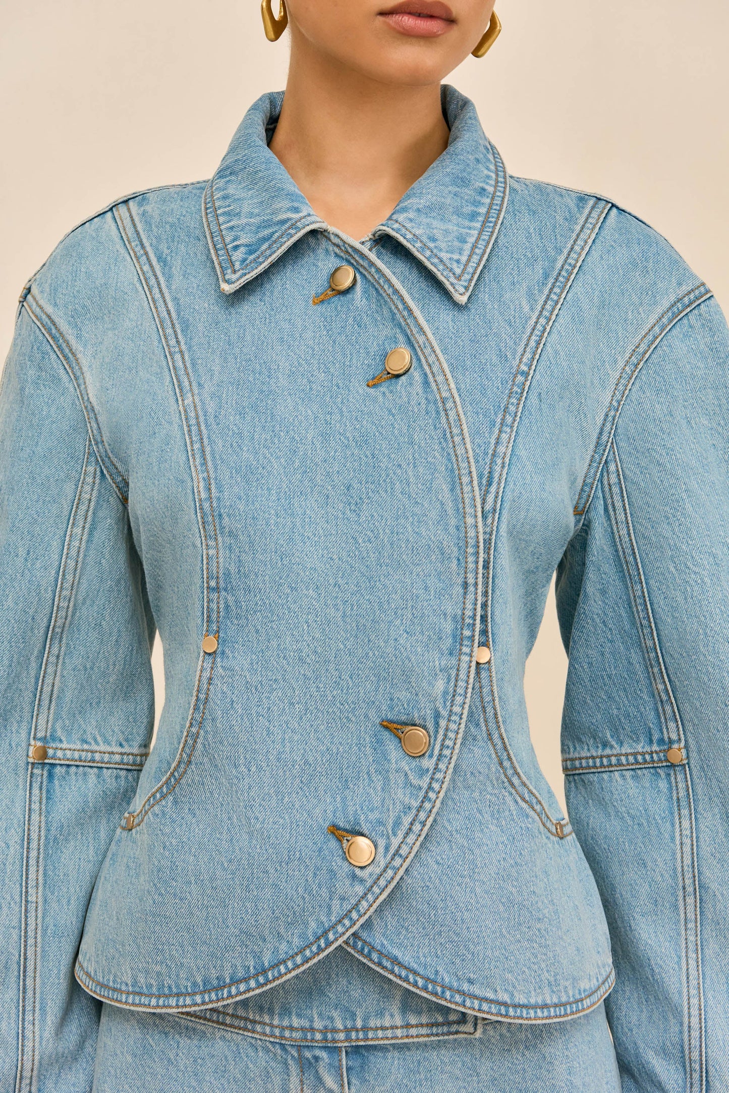 PACHA DENIM JACKET Cult Gaia