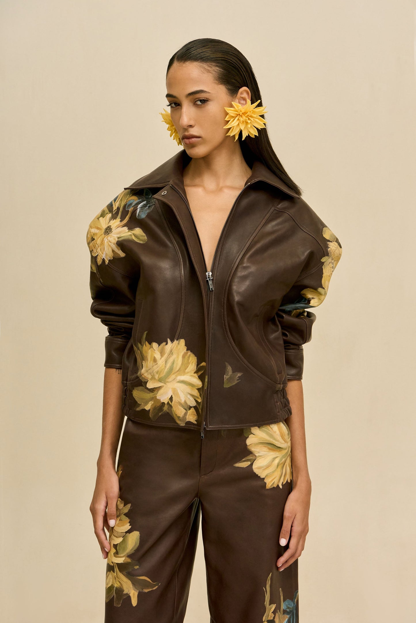 MATTHIEU LEATHER JACKET Cult Gaia