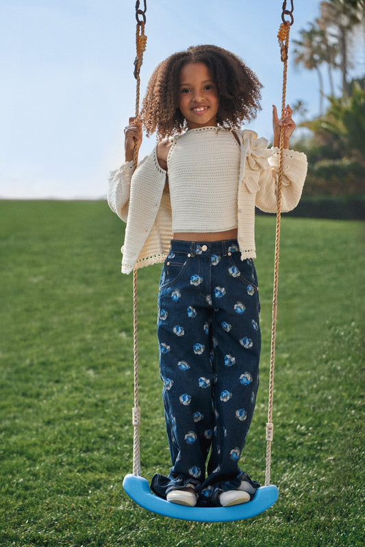 KIDS DAHLIE CARDIGAN SET Cult Gaia