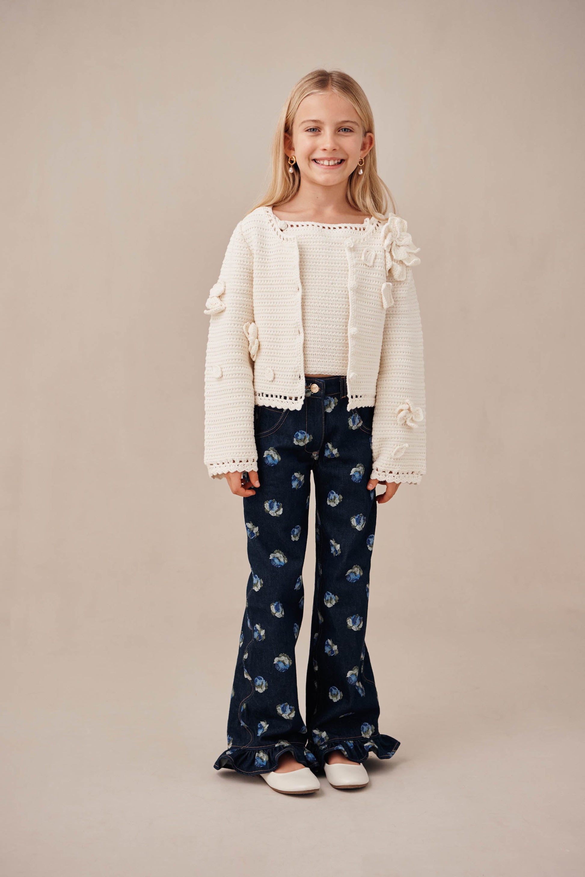 KIDS DAHLIE CARDIGAN SET Cult Gaia
