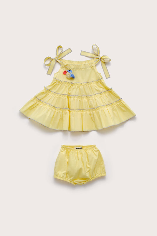 BABY LEILAH DRESS & BLOOMER Cult Gaia