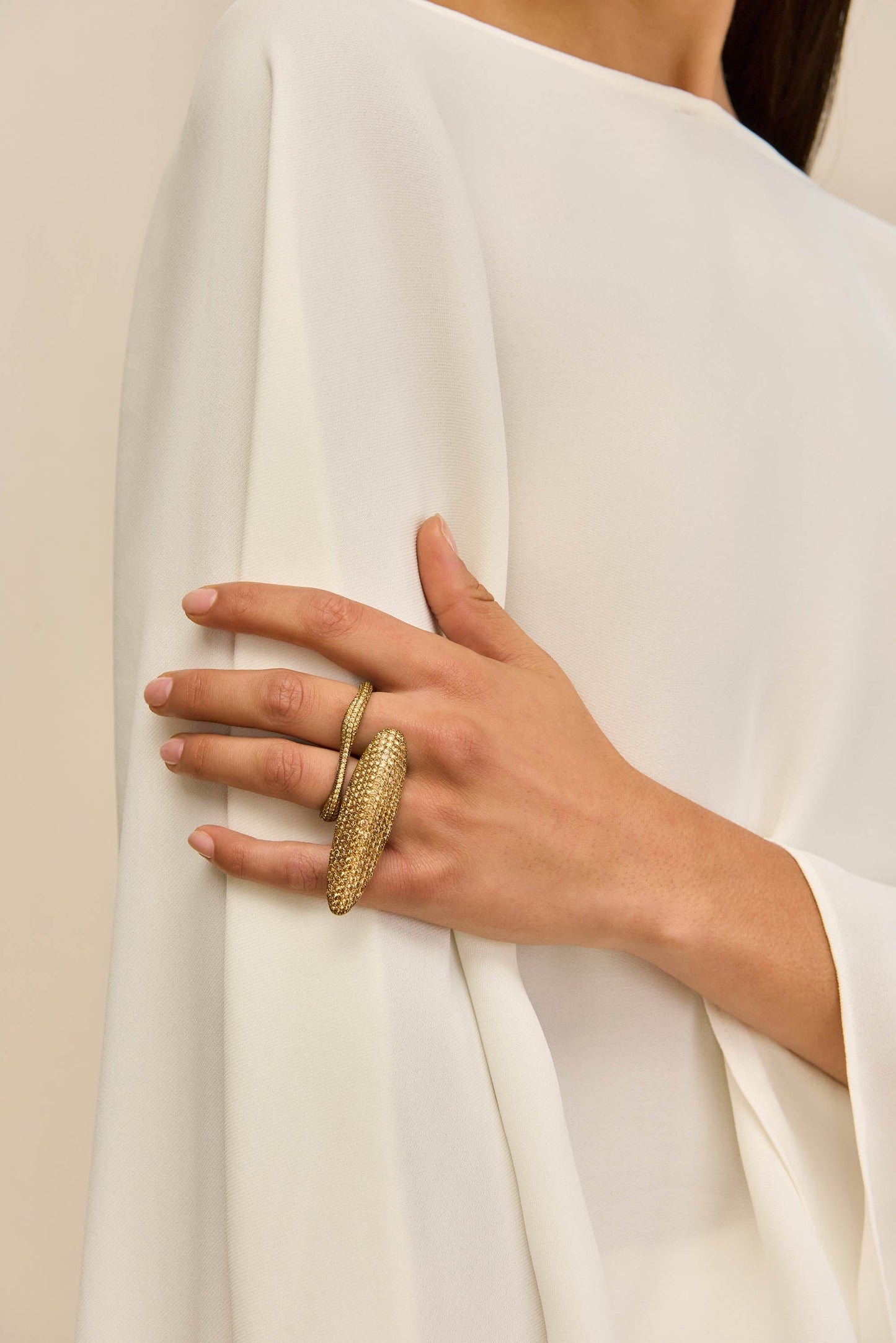 FIORE RHINESTONE RING Cult Gaia