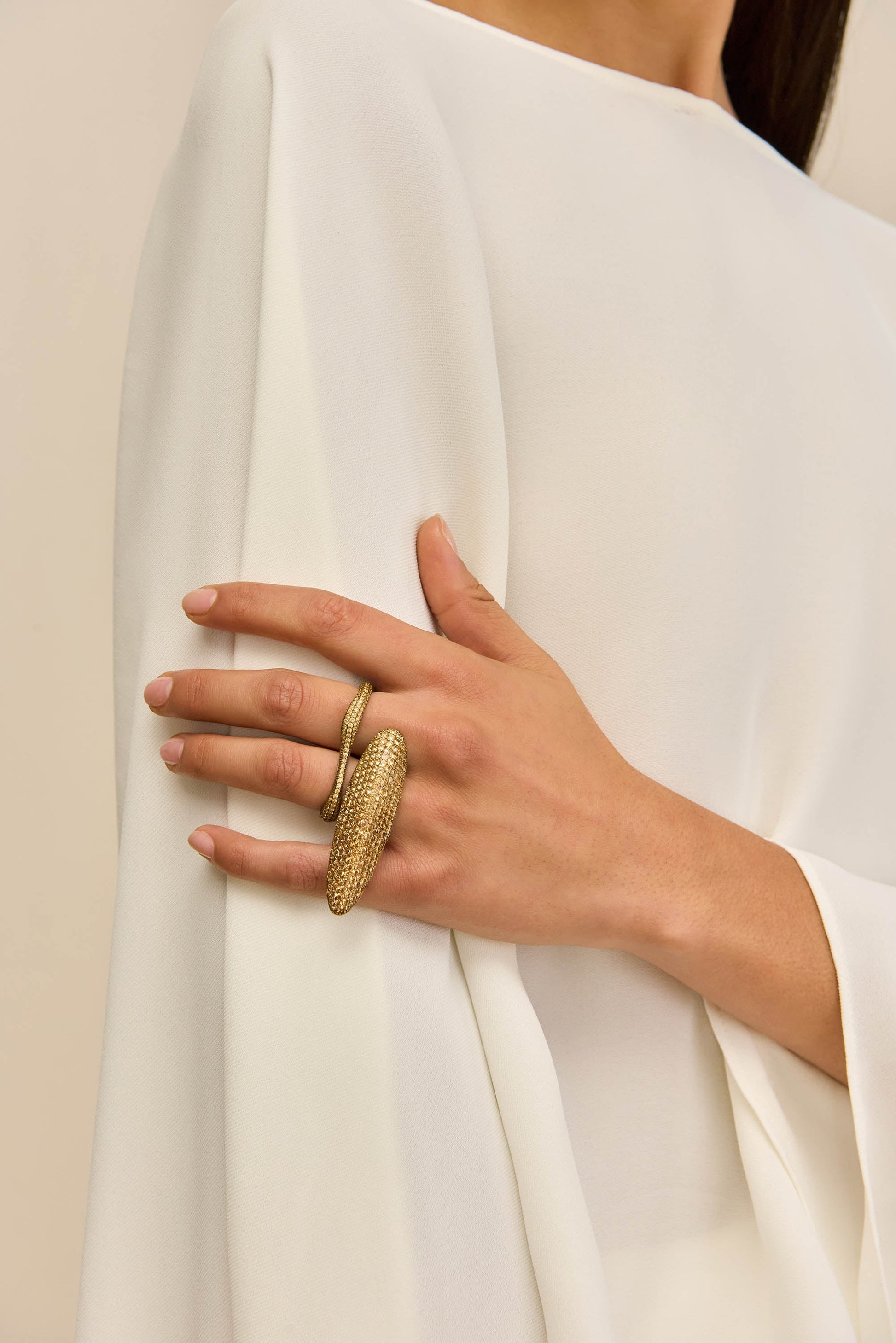 FIORE RHINESTONE RING Cult Gaia